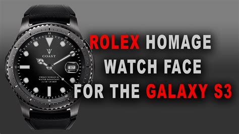 rolex face watch for gear s3|Rolex submariner custom hands.